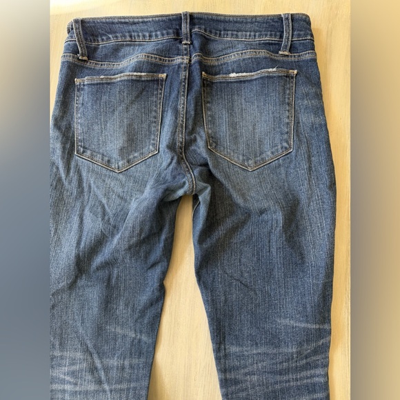 Daytrip Refined Lynx Skinny Stretch Jeans Distressed Dark Blue Size 31R - Picture 6 of 13